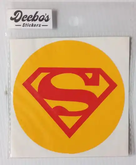 Superman licence holder sticker