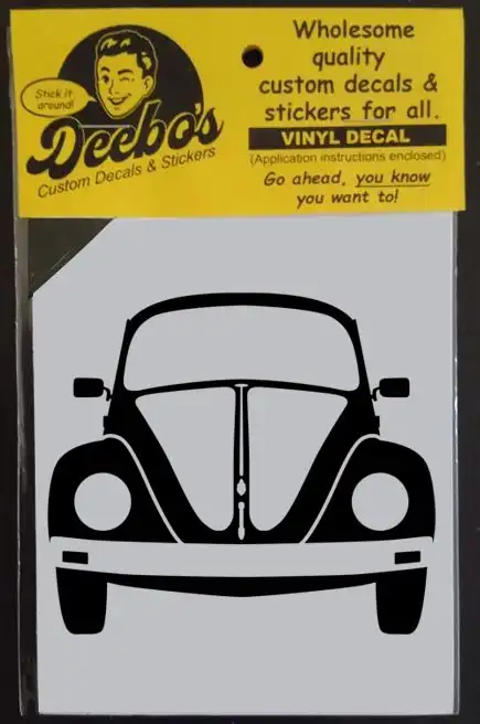 VW Beetle decorative decal
